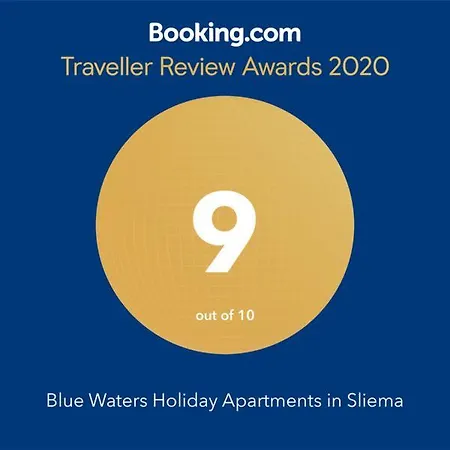 Blue Waters 3 Bedroom In Sliema, Just Off The Seafront Appartement *